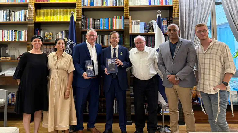 המפגש בבית הנשיא