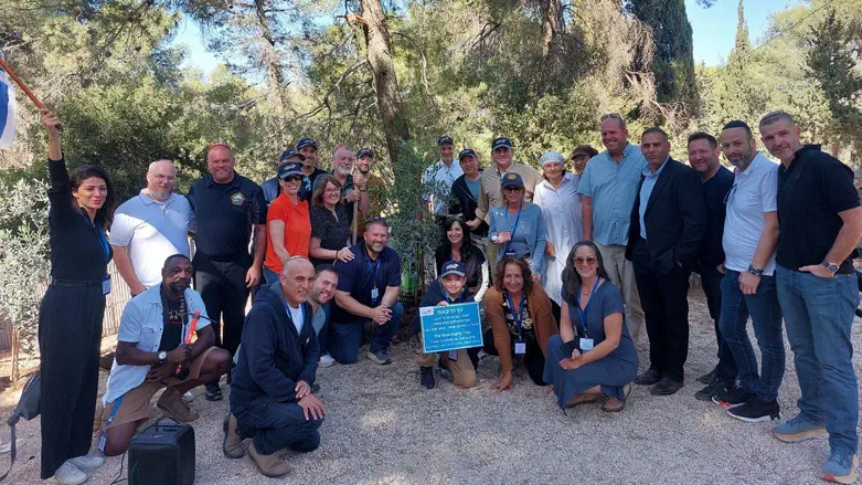 המשלחת בגוש עציון