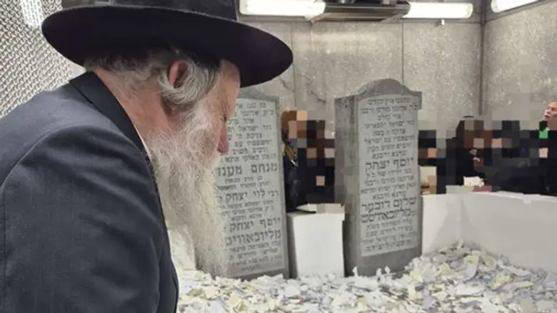 הרב יהושע שמידט בתפילה