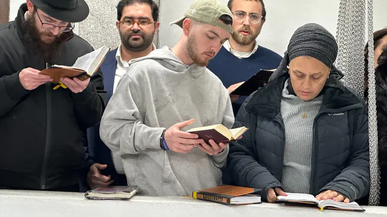 בר קופרשטיין באוהל הרבי