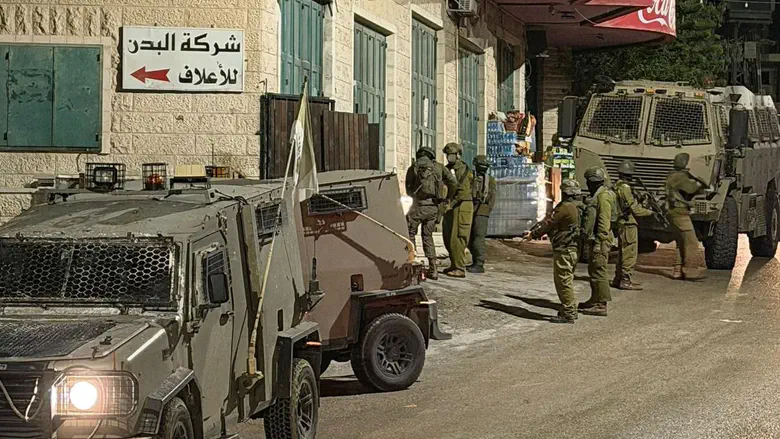 לוחמי גדוד 5704 בפעילות מבצעית