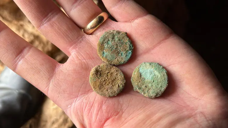 המטבעות שאותרו