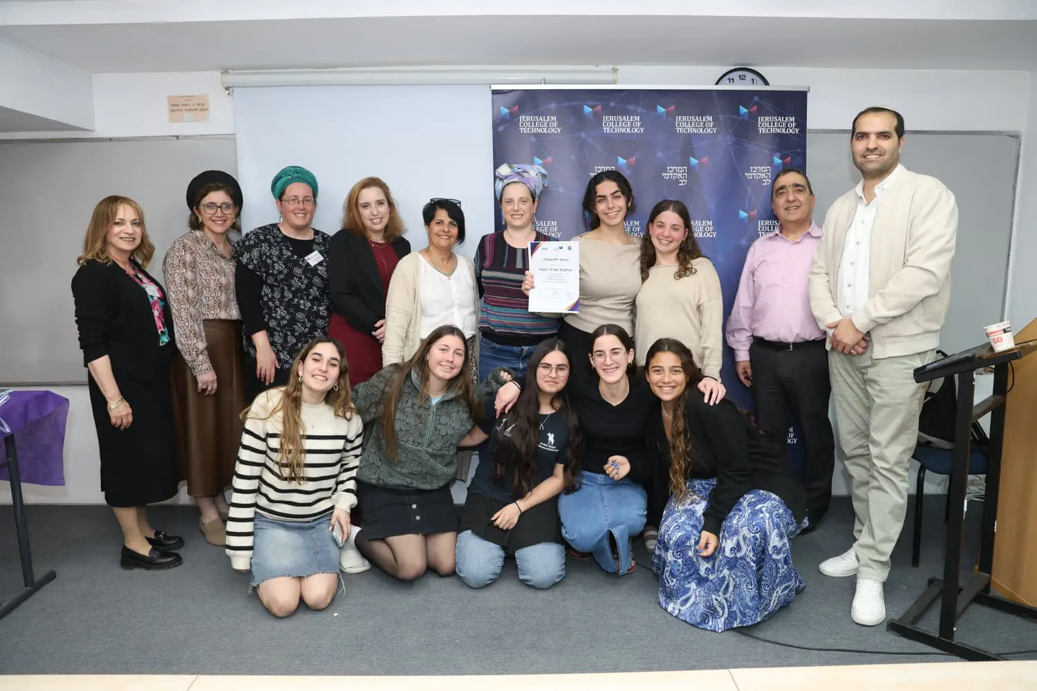 נבחרת צביה רבבה שזכתה במקום השני