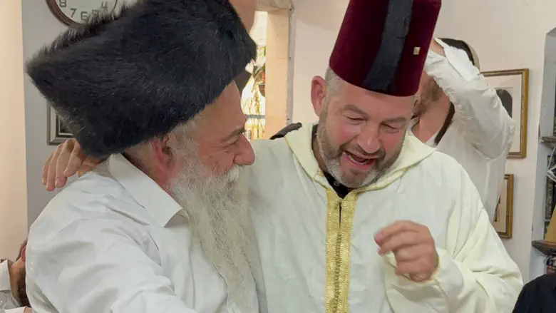 הרב מארח את וינטר