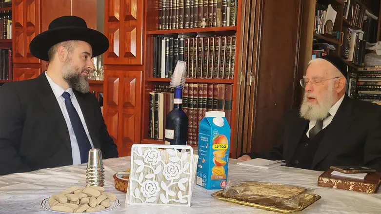 הרב גד רווח אצל הרב שפירא