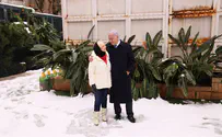 צפו: כשראש הממשלה יצא לשלג