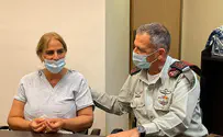 הרמטכ"ל ביקר את איציק סעידיאן בבית החולים