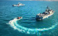 לוחמי זרוע הים הטביעו סירה פלסטינית