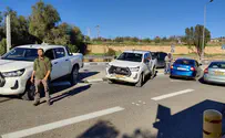 רכזי הביטחון עצרו רכבים פלסטיניים לבידוק