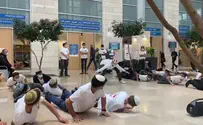 תלמידי 'נתיבות יוסף' רקדו בבית החולים