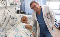 קוצב לב הושתל במטופל בן 107