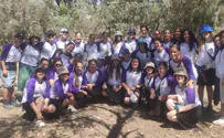 הצעירות מאוסטרליה בשבוע התנדבות בישראל