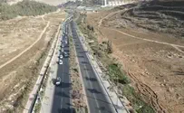 עשרות רכבי תומכי מפלגת נעם במסע בירושלים
