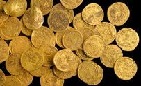 מטמון של 44 מטבעות זהב התגלה בנחל חרמון