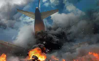 תיעוד: שני מטוסים התנגשו במופע בארה"ב