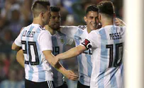 נבחרת ארגנטינה צייצה בעברית, ללא הצלחה