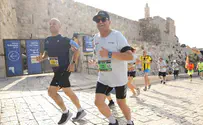 מרתון Winner ירושלים  יוצא לדרך