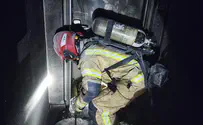 אם ובנה התינוק במצב קשה לאחר שחולצו מהאש