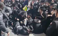 מחאה אלימה מול חנות סלולר - שוטר נפצע