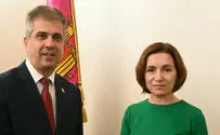 שר החוץ אלי כהן נפגש עם נשיאת מולדובה
