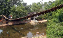 לפחות 26 הרוגים בקריסת גשר בהודו