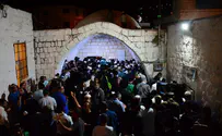 מאות פלסטינים ניסו להשחית את קבר יוסף