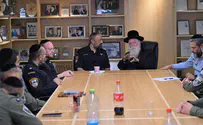 הרב גרוסמן חיזק את רבני המשטרה ומג"ב
