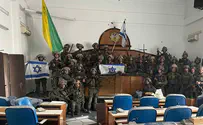 תיעוד: לוחמי גולני בפרלמנט חמאס בעזה