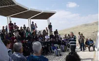 מאות משתתפים באירוע לזכר מרדף ואדי קלט