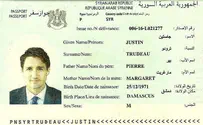 "דרכון סורי" הונפק לראש ממשלת קנדה