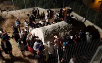 400 יהודים התפללו בקבר אלעזר ואיתמר