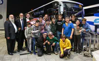 120 נערים במסע 'בר מצווה' בישראל