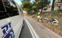 רוכב אופנוע נהרג בתאונה בירושלים