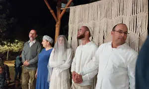 חתונת בזק לחתן שיצא משדה הקרב בעזה